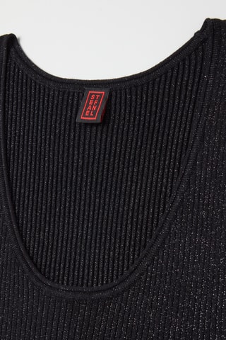 Camisola de alças - Preto