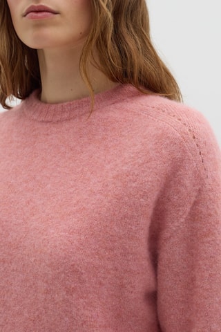 Camisola em alpaca - Rosa