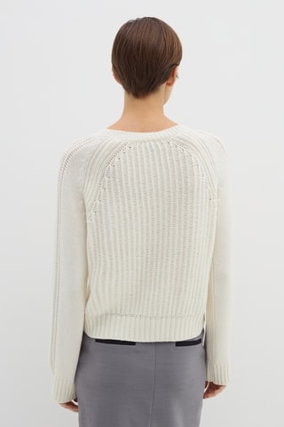 Camisola de lã - Marfim