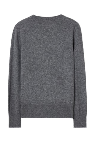 Camisola em caxemira - Cinzento