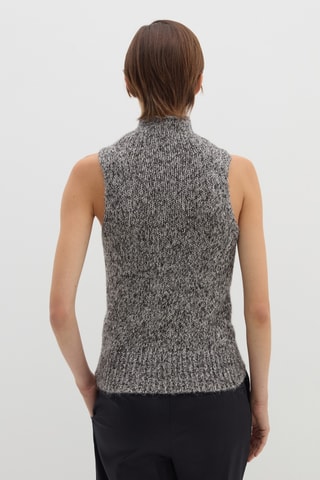 Camisola sem mangas - Cinzento