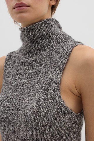 Camisola sem mangas - Cinzento