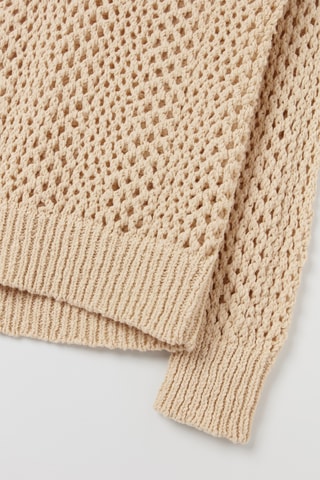 Camisola em linho - Bege