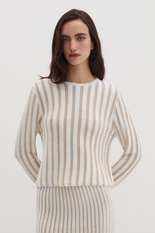 Camisola de lã - Bege