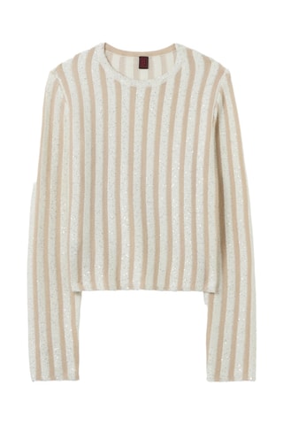 Camisola de lã - Bege