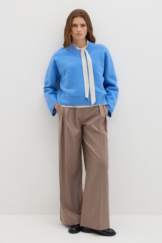 Camisola de lã - Azul