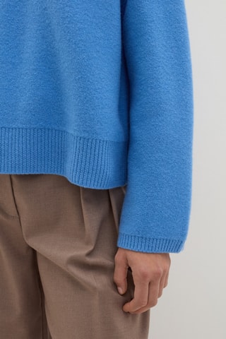 Camisola de lã - Azul