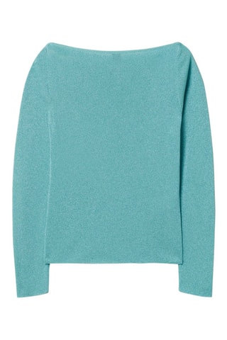 Camisola 
Azul-esverdeado