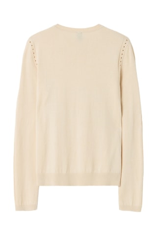 Camisola em seda - Bege