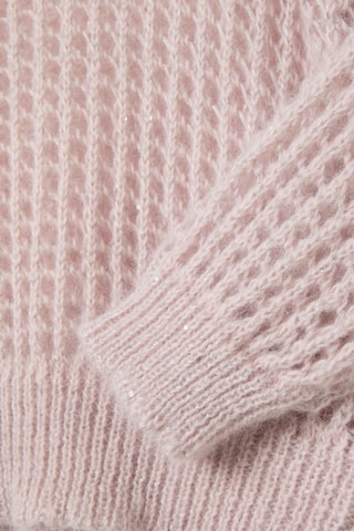 Camisola em lã mohair - Rosa