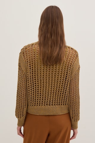 Casaco de malha - Castanho