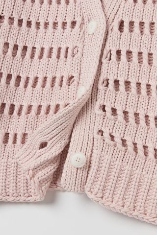 Casaco de malha - Rosa