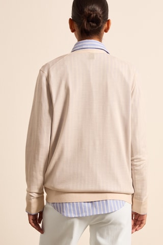 Casaco em lã - Bege