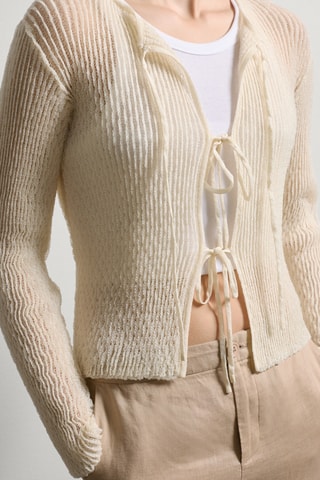 Casaco de malha - Cru