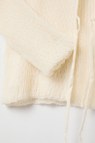 Casaco de malha - Cru