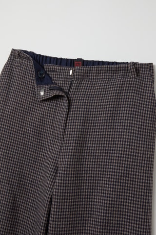 Calças de lã - Cinzento