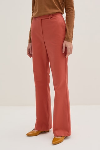 Calças bootcut - Laranja