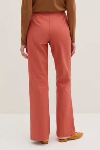 Calças bootcut - Laranja