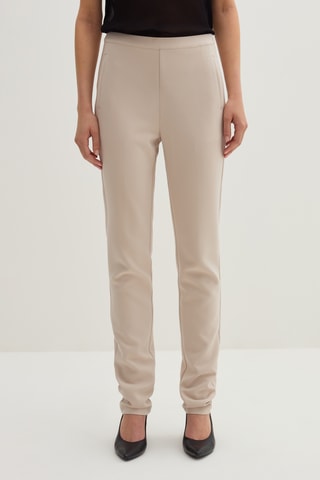 Calças skinny - Bege