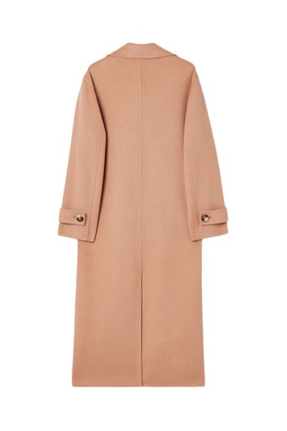 Sobretudo de lã - Bege