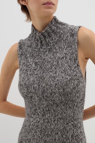 Vestido-camisola - Cinzento mesclado