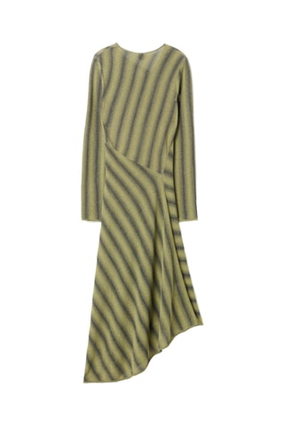 Vestido assimétrico - Verde