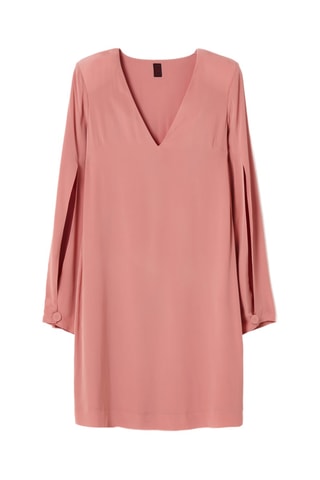 Vestido direito - Rosa