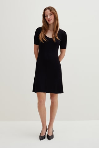 Vestido direito - Preto