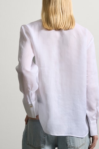 Camisa em rami - Branco