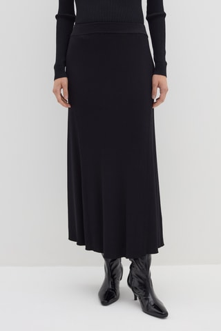 Saia comprida - Preto