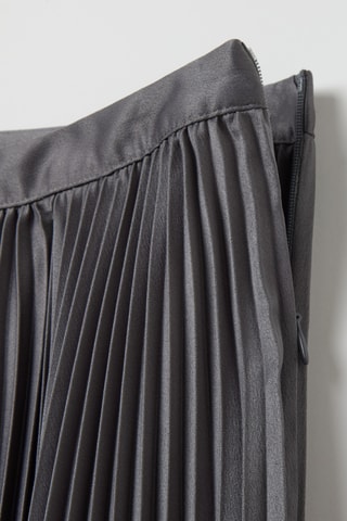 Saia plissada - Antracite