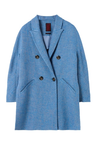 Blazer em linho - Azul