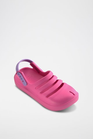 Sabots Kids Clog - Rose et violet