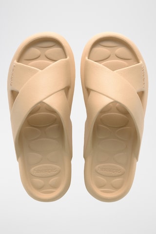 Mules plateformes Candy - Beige