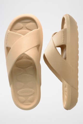 Mules plateformes Candy - Beige