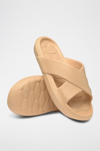 Mules plateformes Candy - Beige