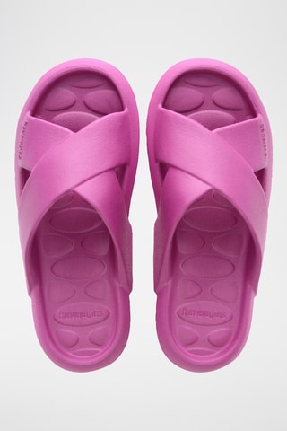 Mules plateformes Candy - Violet