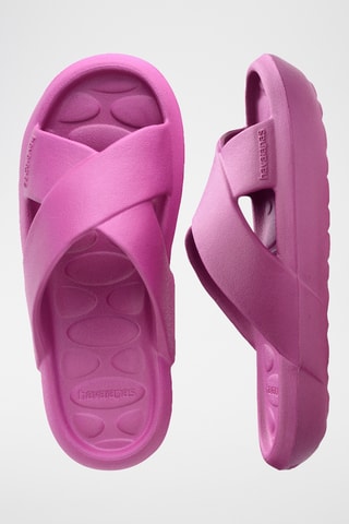 Mules plateformes Candy - Violet