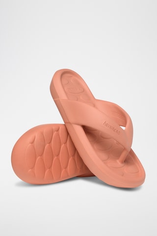 Tongs plateformes Flip Flop - Saumon