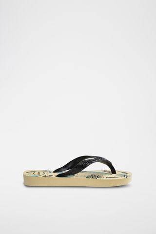 Tongs Kids Athletic - Jaune clair et bleu