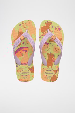 Tongs Kids Fantasy - Vert clair et orange