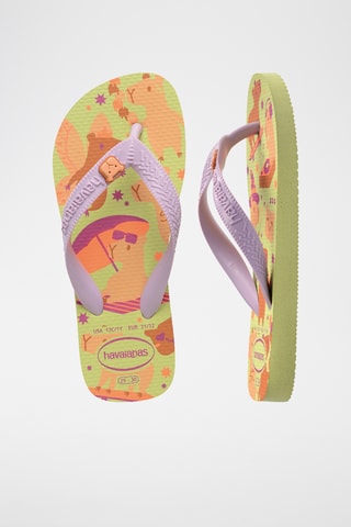 Tongs Kids Fantasy - Vert clair et orange