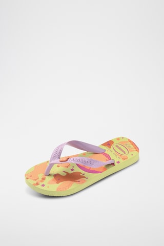 Tongs Kids Fantasy - Vert clair et orange