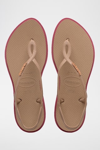 Sandales Luna - Beige et rose