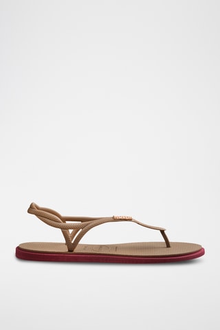 Sandales Luna - Beige et rose