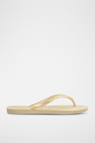 Tongs Slim - Jaune clair