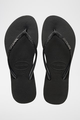 Tongs Slim Sparkle - Noir