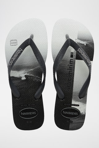 Tongs Top Surfer - Noir et blanc