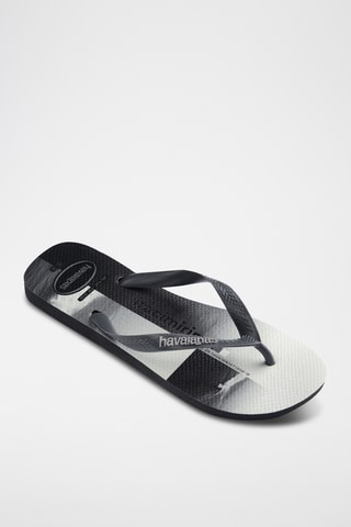 Tongs Top Surfer - Noir et blanc