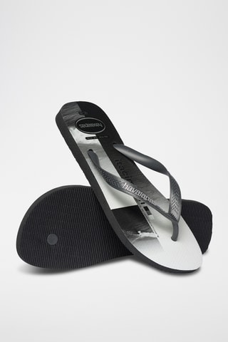 Tongs Top Surfer - Noir et blanc